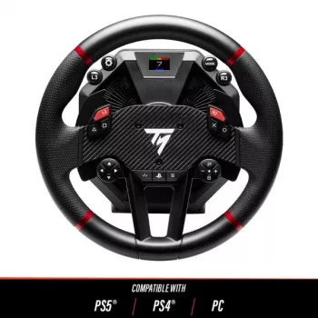 Thrustmaster T598 Juodas, Raudonas USB vairas + pedalai Analoginis / Skaitmeninis PC, PlayStation 4, PlayStation 5