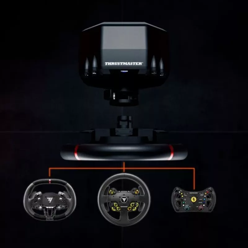 Thrustmaster T598 Juodas, Raudonas USB vairas + pedalai Analoginis / Skaitmeninis PC, PlayStation 4, PlayStation 5