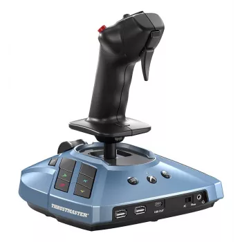 Thrustmaster TCA Sidestick X Airbus Edition juoda, pilka USB vairalazdė skirta PC, Xbox