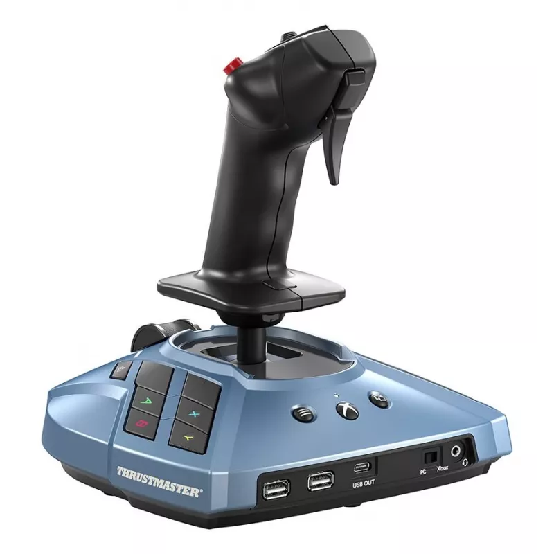 Thrustmaster TCA Sidestick X Airbus Edition juoda, pilka USB vairalazdė skirta PC, Xbox