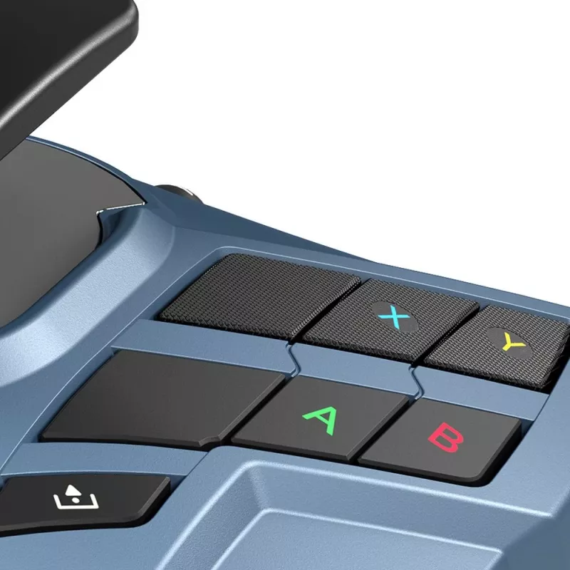 Thrustmaster TCA Sidestick X Airbus Edition juoda, pilka USB vairalazdė skirta PC, Xbox