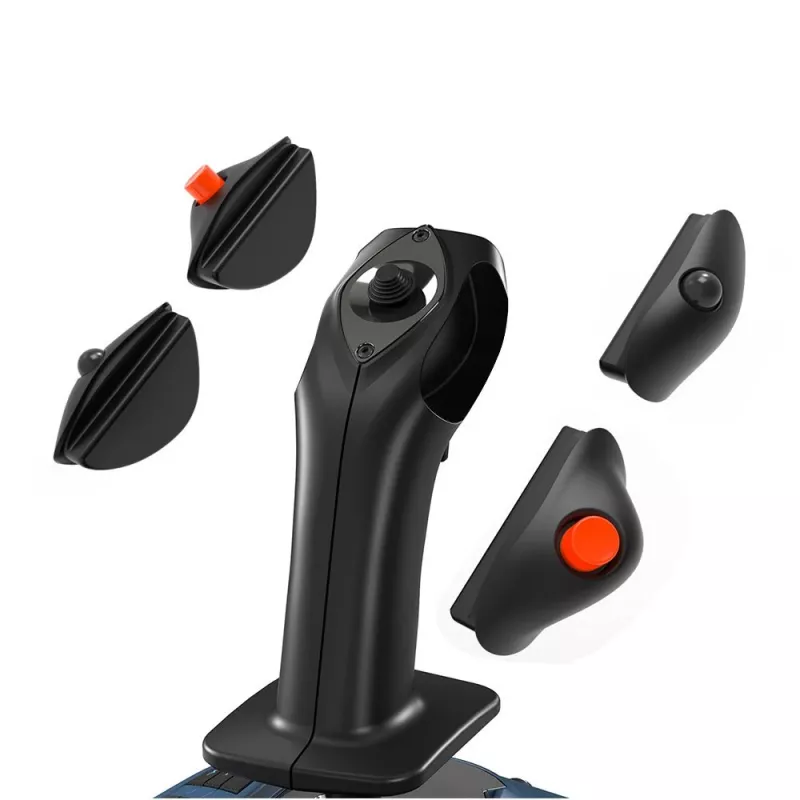 Thrustmaster TCA Sidestick X Airbus Edition juoda, pilka USB vairalazdė skirta PC, Xbox