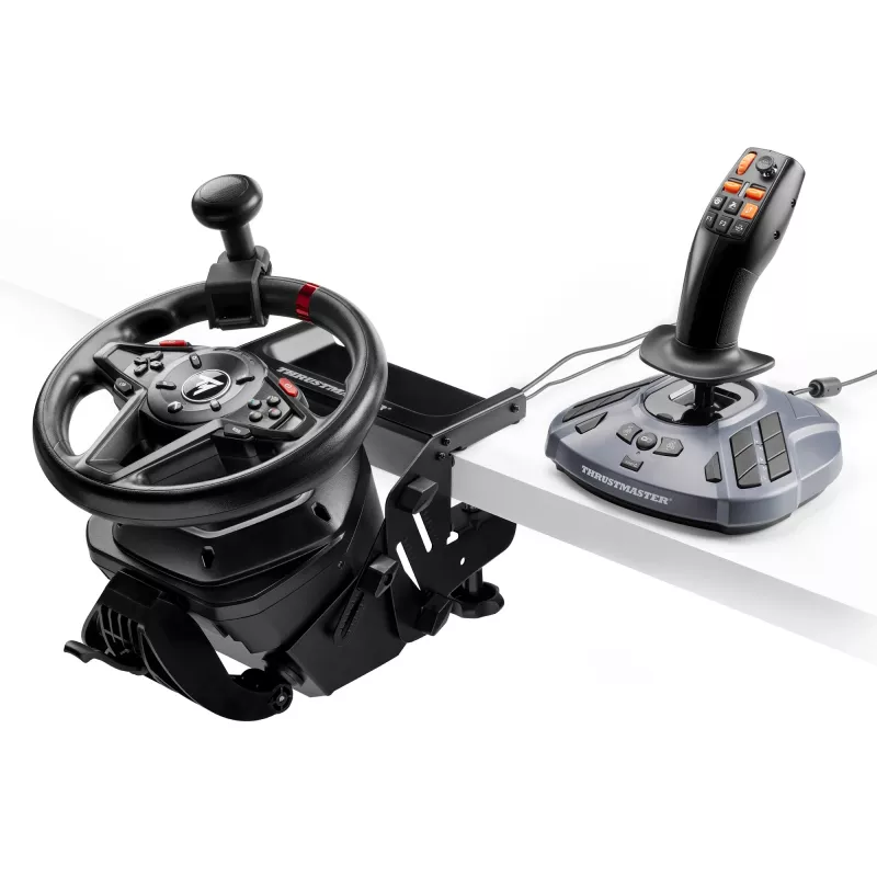 Thrustmaster SimTask FarmStick – Universalus vairasvirtė ūkio ir statybos technikai