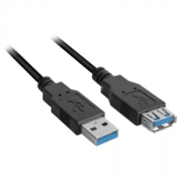 SHARKOON USB kabelis - 2xUSB 3.0 A USB 3.2 Gen 1 (3.1 Gen 1) USB A - 1 m