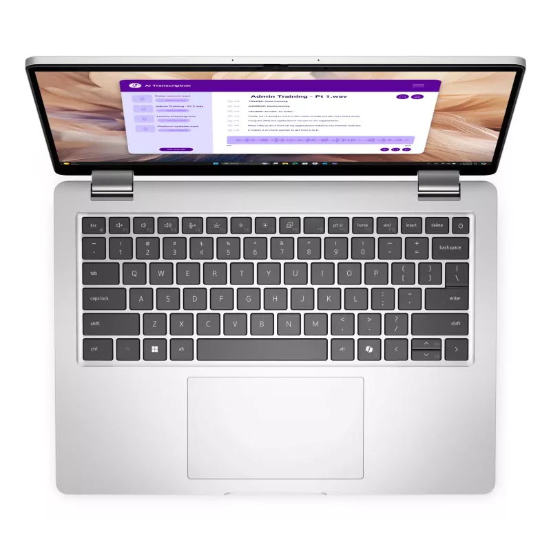 Nešiojamas kompiuteris DELL Pro 14 Plus PB14250 Copilot+ PC Intel Core Ultra 5 236V 35,6 cm (14 colių) Full HD+ 16 GB LPDDR5x-SDRAM 512 GB SSD Wi-Fi 7 (802.11be) Windows 11 Pro aliuminis