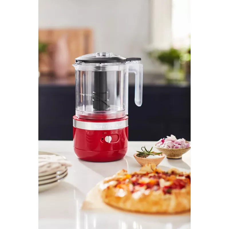 Elektrinis smulkintuvas KitchenAid 5KFCB519EER 1,19L 24W Skaidriai raudonas