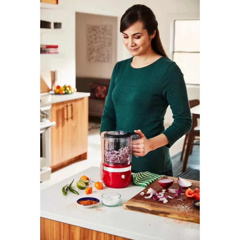 Elektrinis smulkintuvas KitchenAid 5KFCB519EER 1,19L 24W Skaidriai raudonas