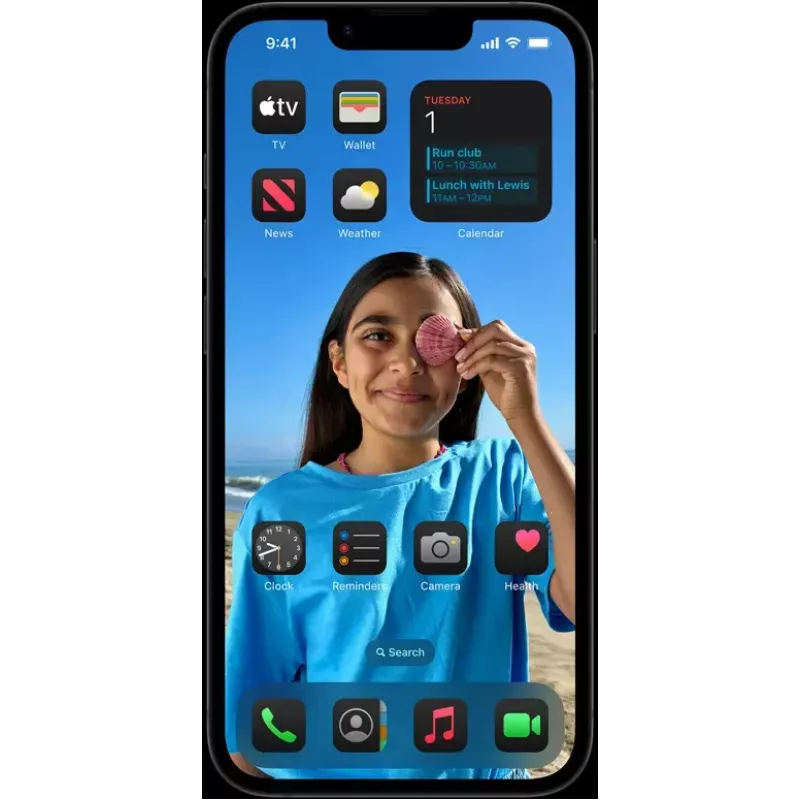 Išmanusis telefonas Apple iPhone 16e — 6,1 colio (15,5 cm) ekranas, A18, 512 GB, Dual SIM, 5G, 48 MP galinė kamera, Baltas