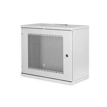 DIGITUS 9U sieninis spintelis - SOHO nesurinktas 460x540x400 mm perforuotos priekinės durelės pilka