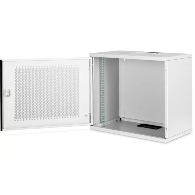 DIGITUS 9U sieninis spintelis - SOHO nesurinktas 460x540x400 mm perforuotos priekinės durelės pilka