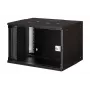 DIGITUS SOHO PRO sieninis spintos stovas - 19 colių 7U - 370 x 540 x 400 mm juodas