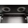 DIGITUS SOHO PRO sieninis spintos stovas - 19 colių 7U - 370 x 540 x 400 mm juodas