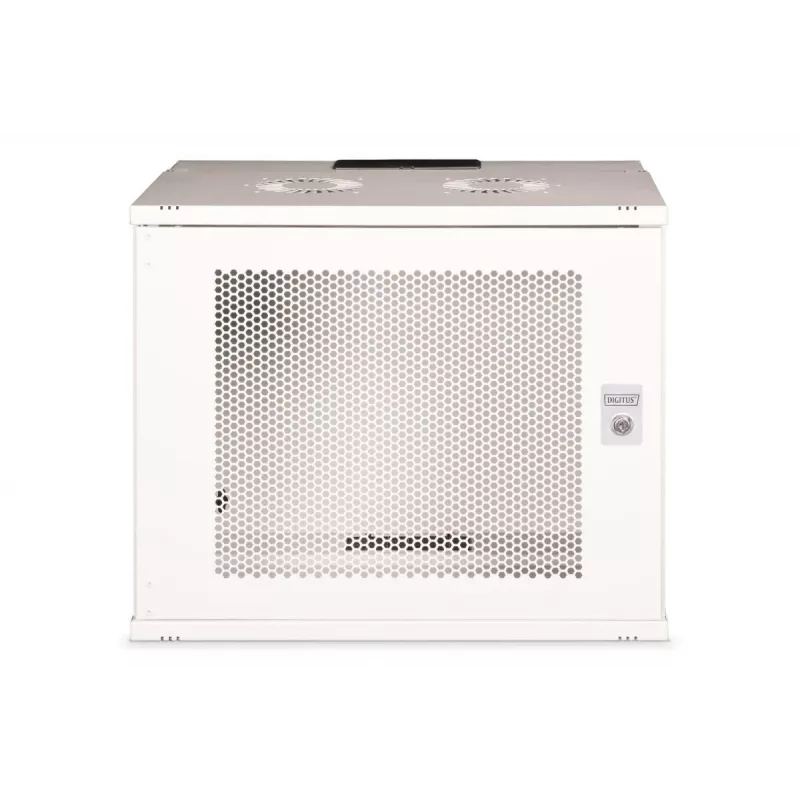 DIGITUS 19 colių 9U sieninis montavimo spintos korpusas SOHO Pro perforuotomis durelėmis 460 x 540 x 400 mm nesurinktas