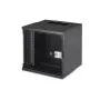 DIGITUS 10 inch 6U sieninis montavimo spintelė - SOHO PRO 325 x 315 x 300mm juoda