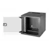 DIGITUS 10 inch 6U sieninis montavimo spintelė - SOHO PRO 325 x 315 x 300mm juoda