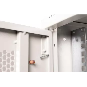 DIGITUS 19 colių 12U sieninis spintos korpusas SOHO Pro perforuotomis durelėmis 595 x 540 x 400 mm nesurinktas