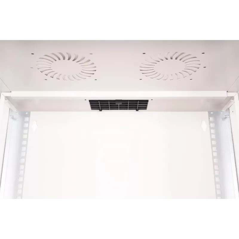 DIGITUS 19 colių 12U sieninis spintos korpusas SOHO Pro perforuotomis durelėmis 595 x 540 x 400 mm nesurinktas