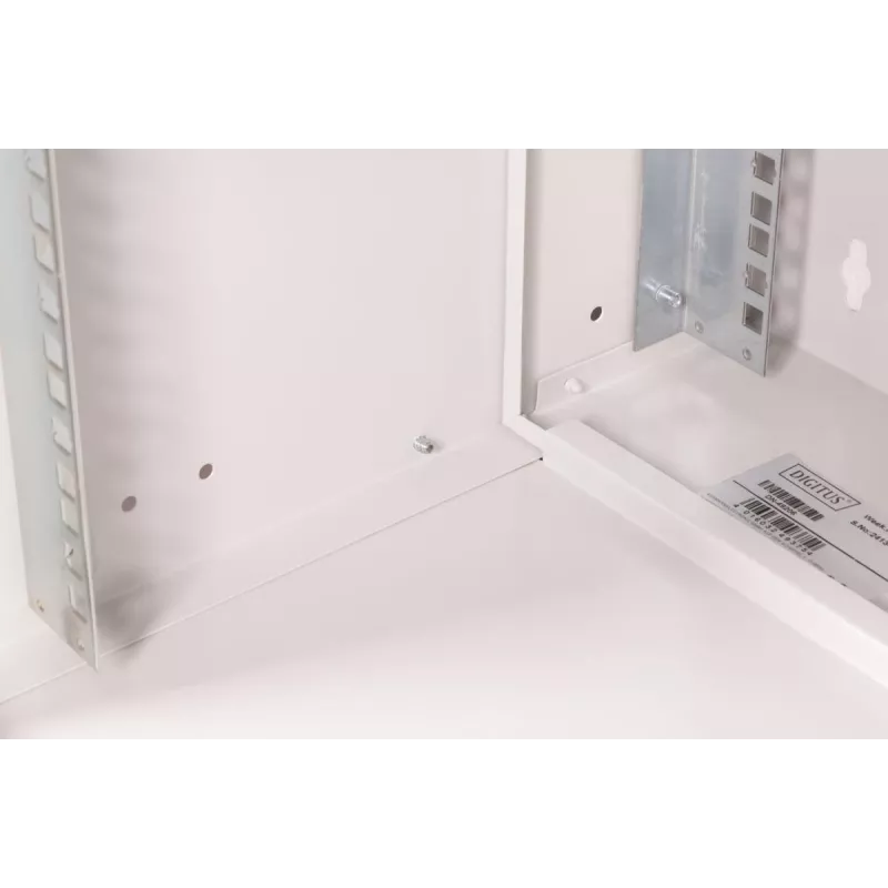 DIGITUS 19 colių 12U sieninis spintos korpusas SOHO Pro perforuotomis durelėmis 595 x 540 x 400 mm nesurinktas