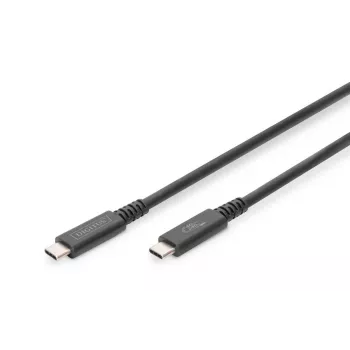 DIGITUS USB 4.0 jungiamasis laidas Type-C į Type-C, maks. raiška 8K 30Hz PD3.0 40Gbit/s 1m
