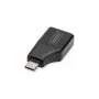 Digitus 4K USB adapteris USB-C į HDMI-A juodas aliuminis