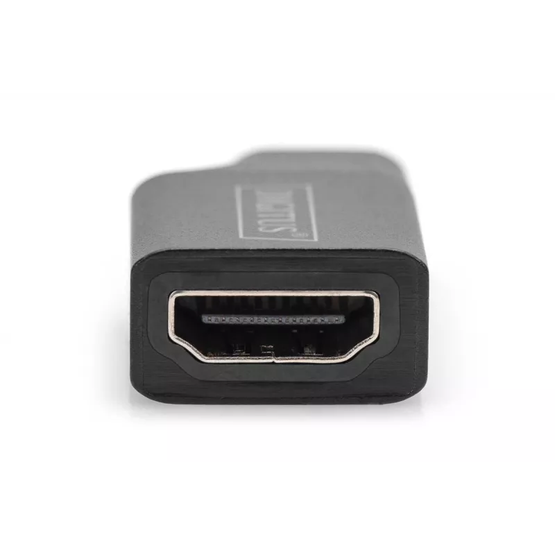 Digitus 4K USB adapteris USB-C į HDMI-A juodas aliuminis