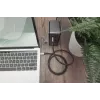 DIGITUS USB 4 jungiamasis laidas, TypeC į TypeC, AL korpusas, PP pynė, 4K 60Hz, PD3.0, 20 Gbit/s, 3 m, juoda