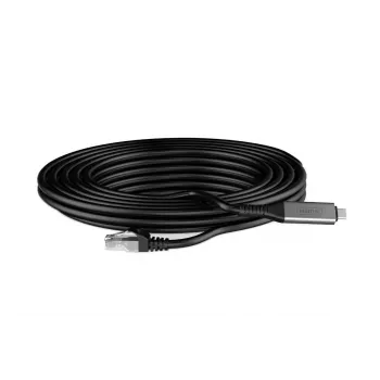 DIGITUS USB-C 3.2 Gen1 - RJ45 Ethernet kabelis - CAT6a S/FTP Juodas - 3m