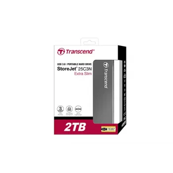 TRANSCEND StoreJet 25C3 2TB pilka