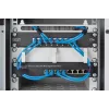 DIGITUS 8 prievadų Gigabit PoE jungiklis 10 colių, 8x10/100/1000Mbps RJ45 PoE 96W