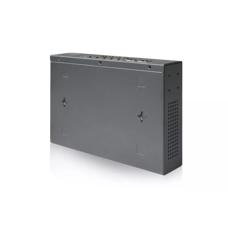 DIGITUS Fast Ethernet PoE af/at 8 prievadų jungiklis + 2 uplinkai, 120W PoE galios biudžetas, montuojamas į stelažą