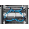 DIGITUS 8 prievadų Gigabit Ethernet tinklo jungiklis 10 colių 8x10/100/1000Mbps RJ45