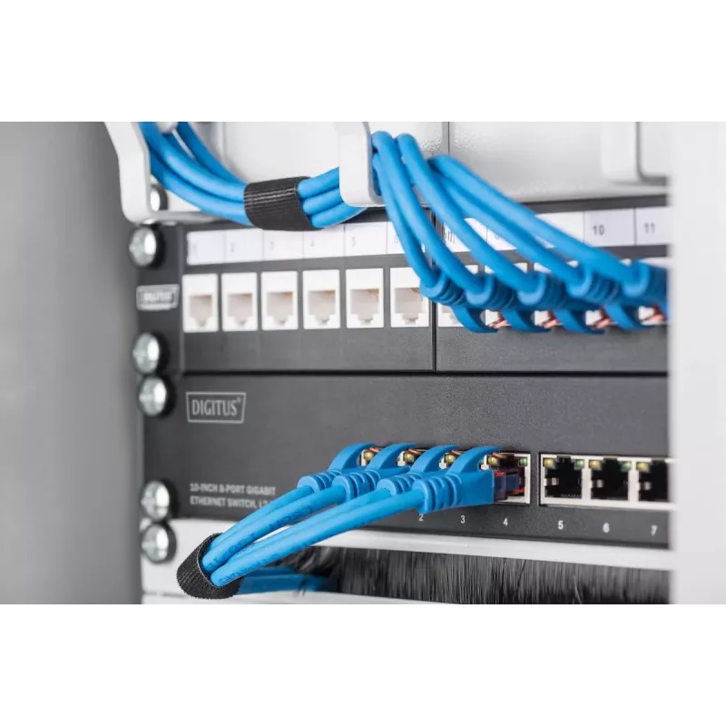 DIGITUS L2 valdomas Gigabit Ethernet komutatorius 8 prievadų, 10 colių