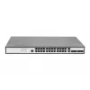 DIGITUS L2 valdomas Gigabit Ethernet jungiklis 24 prievadai + 2 kombinuoti ir 2 SFP kylantys prievadai