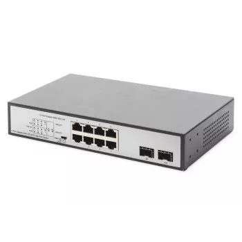 Nevaldomas jungiklis Digitus DN-95140 8 prievadų Gigabit PoE