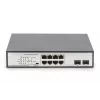 Nevaldomas jungiklis Digitus DN-95140 8 prievadų Gigabit PoE