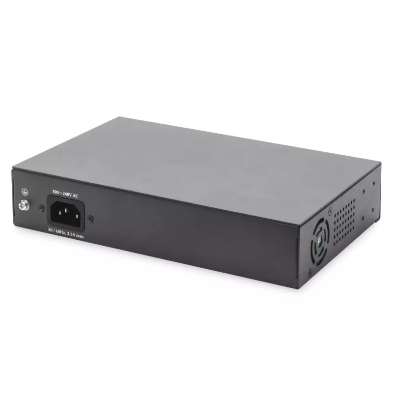 Nevaldomas jungiklis Digitus DN-95140 8 prievadų Gigabit PoE