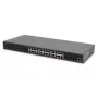 DIGITUS Gigabit Ethernet valdomas L2 jungiklis su PoE injektoriumi 24 prievadai 2 SFP