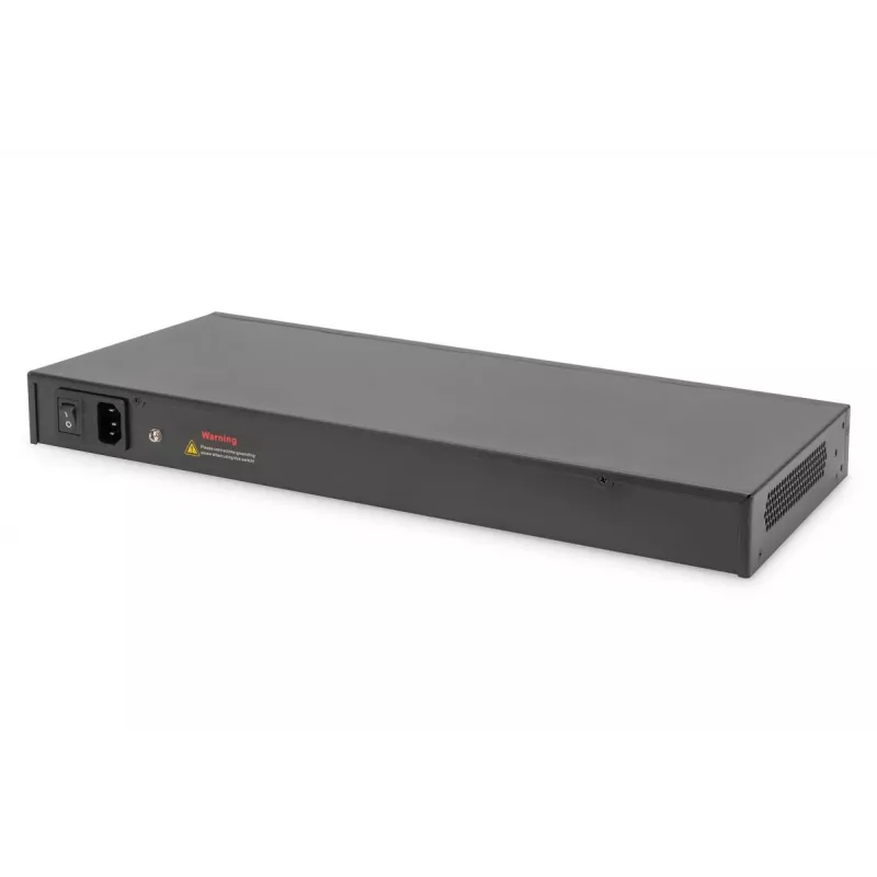 DIGITUS Gigabit Ethernet valdomas L2 jungiklis su PoE injektoriumi 24 prievadai 2 SFP