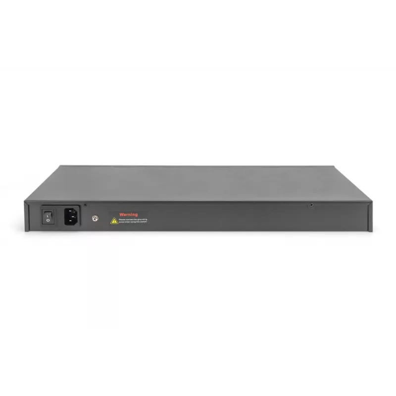 DIGITUS Gigabit Ethernet valdomas L2 jungiklis su PoE injektoriumi 24 prievadai 2 SFP