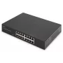 DIGITUS Gigabit Switch 16 portų 10/100/1000Base-T