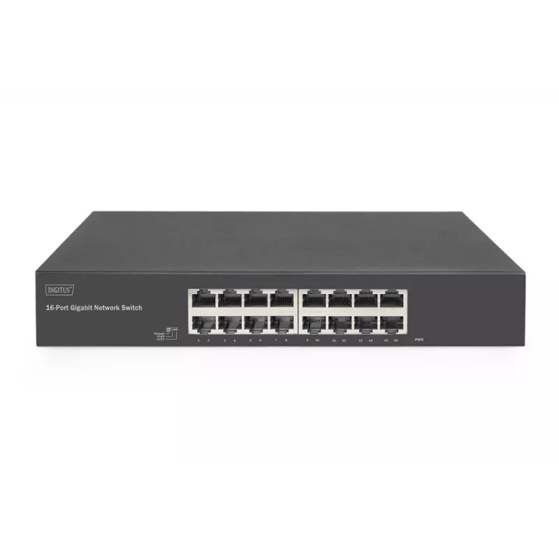 DIGITUS Gigabit Switch 16 portų 10/100/1000Base-T
