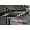 DIGITUS modulinė 43,2 cm (19 inch) HD TFT konsolė su 1 prievado VGA, RAL 9005 juoda - GE klaviatūra
