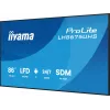 Skaitmeninės reklamos ekranas iiyama 86 colių 4K UHD LCD Android 24/7