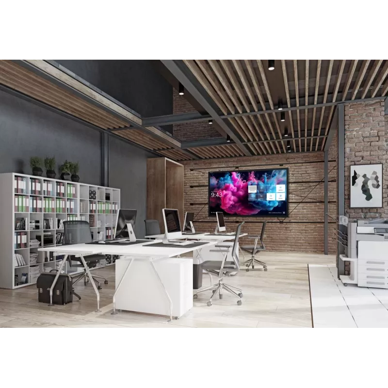 AVOCOR Avh-7520 75 colių 4K stiklinis LED interaktyvus ekranas