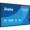 iiyama T5529AS-B1AG skaitmeninė iškaba su kiosko dizainu, 138,7 cm (54,6 colio) LED, Wi-Fi, 450 cd/m², 4K Ultra HD, juoda, jutiklinis ekranas, įmontuotas procesorius, Android, 24/7