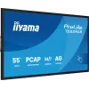 iiyama T5529AS-B1AG skaitmeninė iškaba su kiosko dizainu, 138,7 cm (54,6 colio) LED, Wi-Fi, 450 cd/m², 4K Ultra HD, juoda, jutiklinis ekranas, įmontuotas procesorius, Android, 24/7
