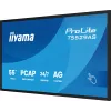 iiyama T5529AS-B1AG skaitmeninė iškaba su kiosko dizainu, 138,7 cm (54,6 colio) LED, Wi-Fi, 450 cd/m², 4K Ultra HD, juoda, jutiklinis ekranas, įmontuotas procesorius, Android, 24/7