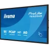 iiyama T5529AS-B1AG skaitmeninė iškaba su kiosko dizainu, 138,7 cm (54,6 colio) LED, Wi-Fi, 450 cd/m², 4K Ultra HD, juoda, jutiklinis ekranas, įmontuotas procesorius, Android, 24/7
