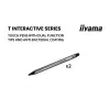 iiyama T5529AS-B1AG skaitmeninė iškaba su kiosko dizainu, 138,7 cm (54,6 colio) LED, Wi-Fi, 450 cd/m², 4K Ultra HD, juoda, jutiklinis ekranas, įmontuotas procesorius, Android, 24/7
