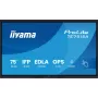 Skaitmeninis ekranas iiyama TE7515A-B1AG 74,5 colio liečiamasis 4K Ultra HD